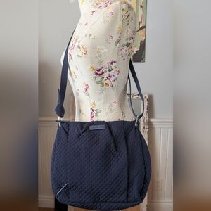 Vera Bradley Quilted Navy Shoulder‎ Bag